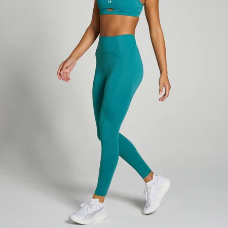 MP Női Tempo Ultra Curved Seam Leggings – Aqua Teal