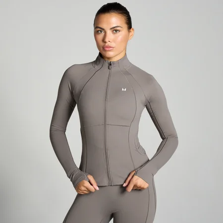 MP Női Tempo Ultra Curved Seam Dzseki – Dark Truffle