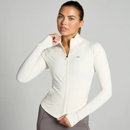 MP Női Tempo Ultra Curved Seam Dzseki – Vanília