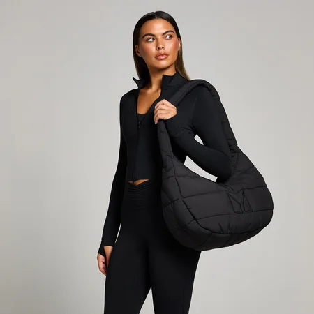 MP Bélelt Válltáska – Fekete