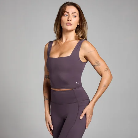 MP Női Active Square Neck Atléta – Mélylila