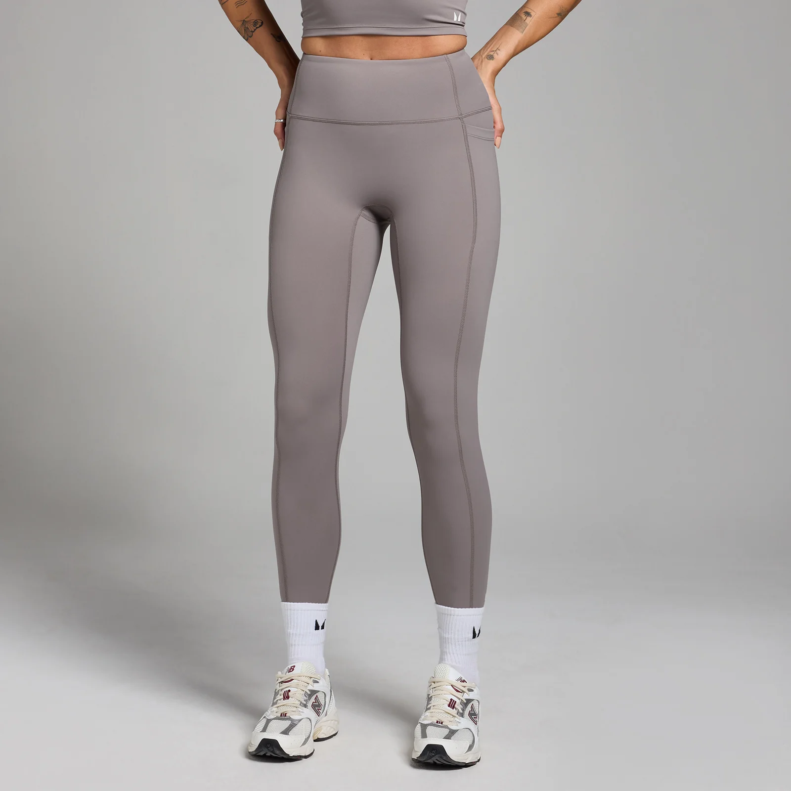 MP Női Active Pocket Leggings – Hideg szürke - XXL kép 1