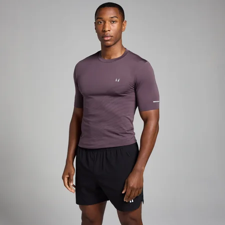MP Férfi Active Seamless Printed Póló – Mélylila