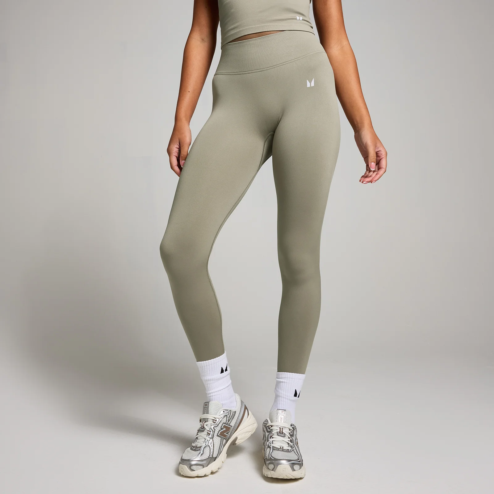 MP Női Invisible Scrunch Seamless Leggind – Mély zsálya - XL kép 1