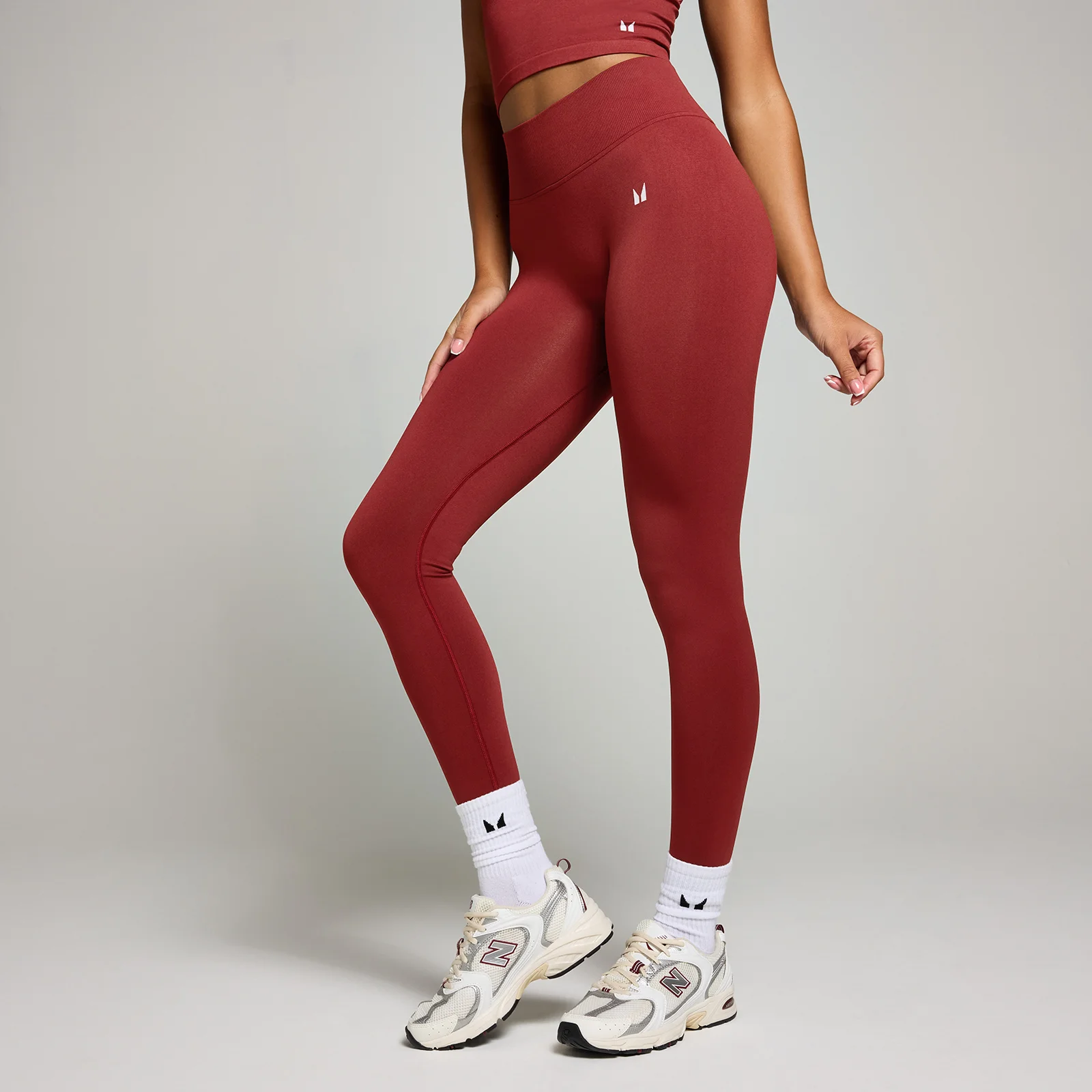 MP Női Invisible Scrunch Seamless Leggings – Cseresznye - XS kép 1