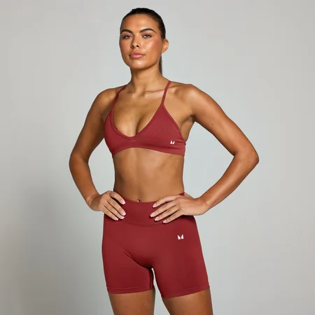 MP Női Seamless Micro Bralette Melltartó - Cseresznye