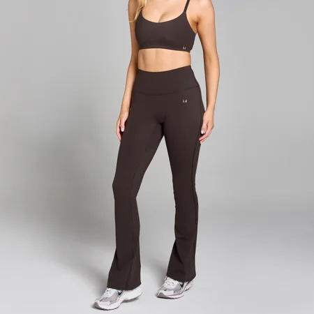 MP Női Tempo Flared Leggings – Kakaó