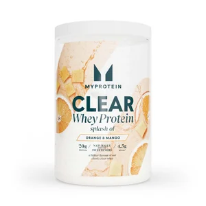 Clear Whey Protein Isolate - Flavour Splash Of - Orange & Mango