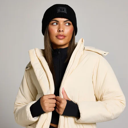 MP Knit Beanie Téli sapka – Fekete