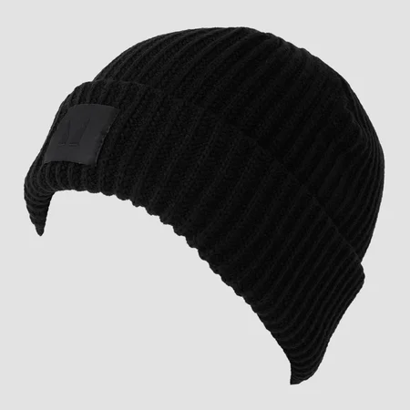 MP Knit Beanie Téli sapka – Fekete