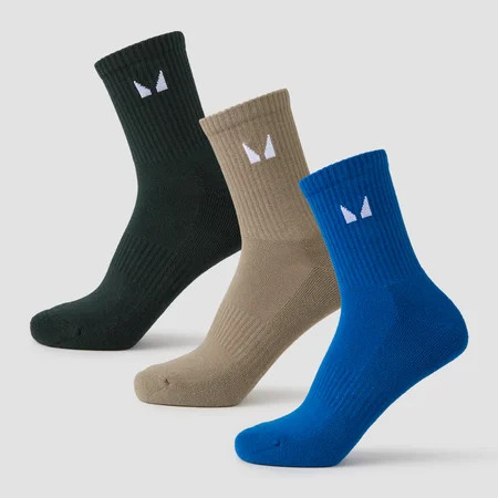 MP Unisex Crew Zokni (3 db.) – Earth Multipack