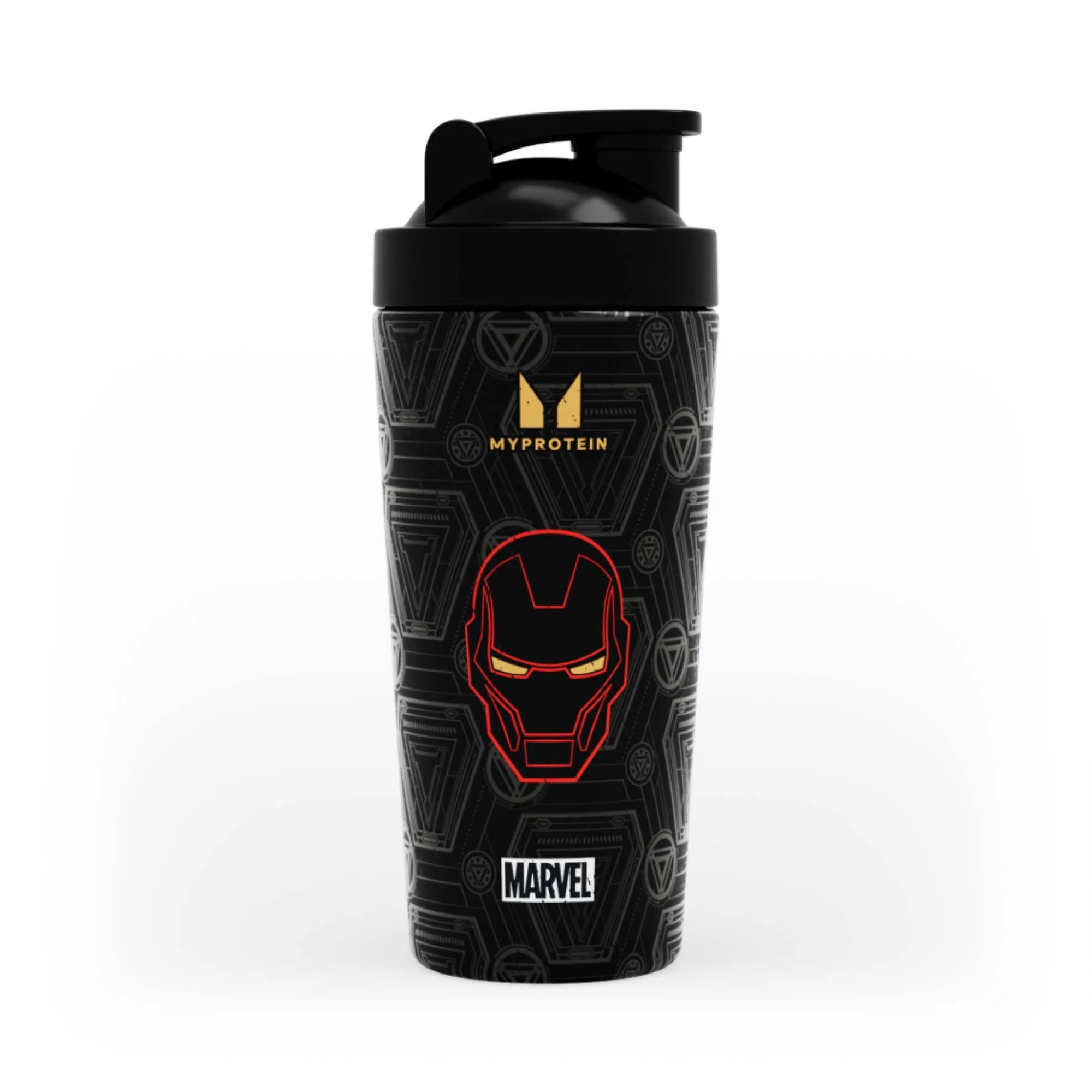Myprotein Vasember Újrahasznosított Fém Shaker – Fekete kép 1