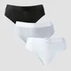 MP Női Mid Rise Bikinialsó (5 db.) – Fehér/fekete/szürke márga