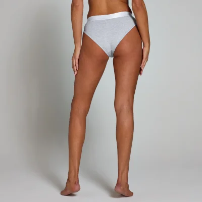 MP Női Mid Rise Bikini szabású bugyi (5 db.) – Fehér/fekete/szürke márga - M kép 7