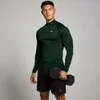 MP Férfi Tempo Pillar Graphic Seamless 1/4 Zip – Sötét smaragdzöld