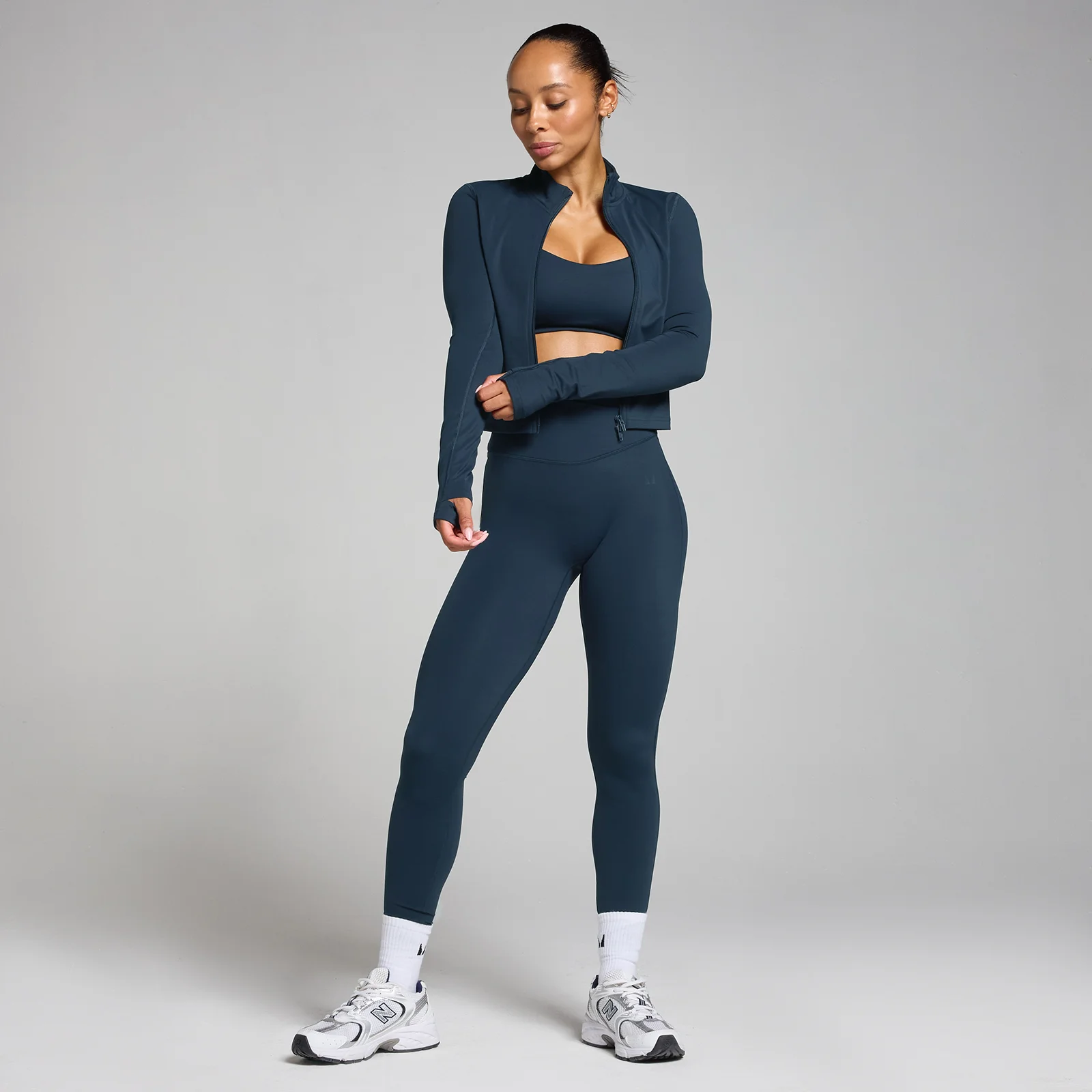 MP Női Tempo Leggings - Sötét zafír - M kép 3