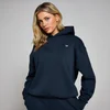 MP Női Basics Oversized Kapucnis Pulóver – Sötét zafír