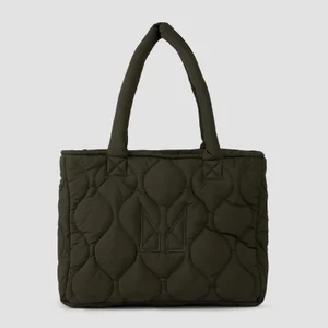 MP Quilted Padded Válltáska – Erdőzöld - Colour Forest Green