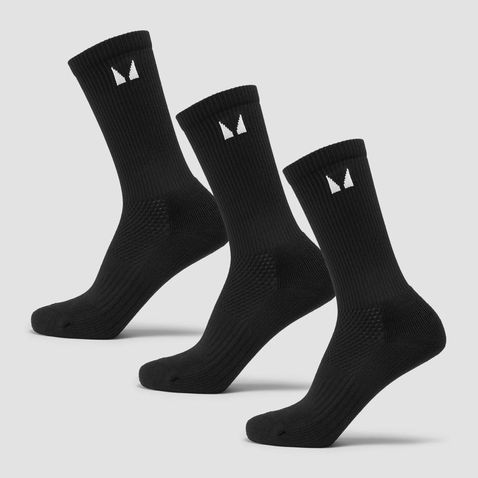 MP Running Zokni (3 db.) – Fekete - UK 9-11 kép 1