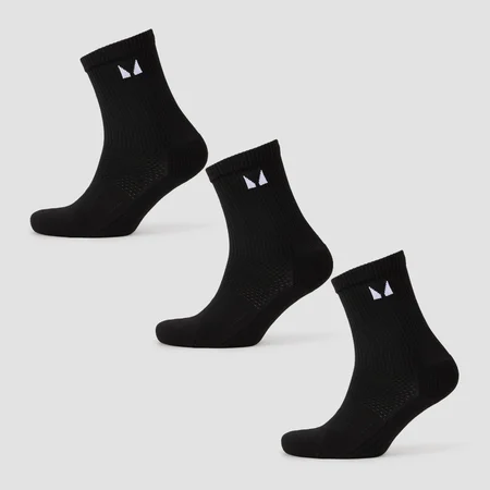 MP Running Zokni (3 db.) – Fekete