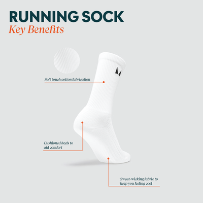 MP Running Zokni (3 db.) – Fekete - UK 9-11 kép 6