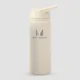 Myprotein Újrahasznosított Fém Flip Straw Palack 500 ml - Természetes krémszín