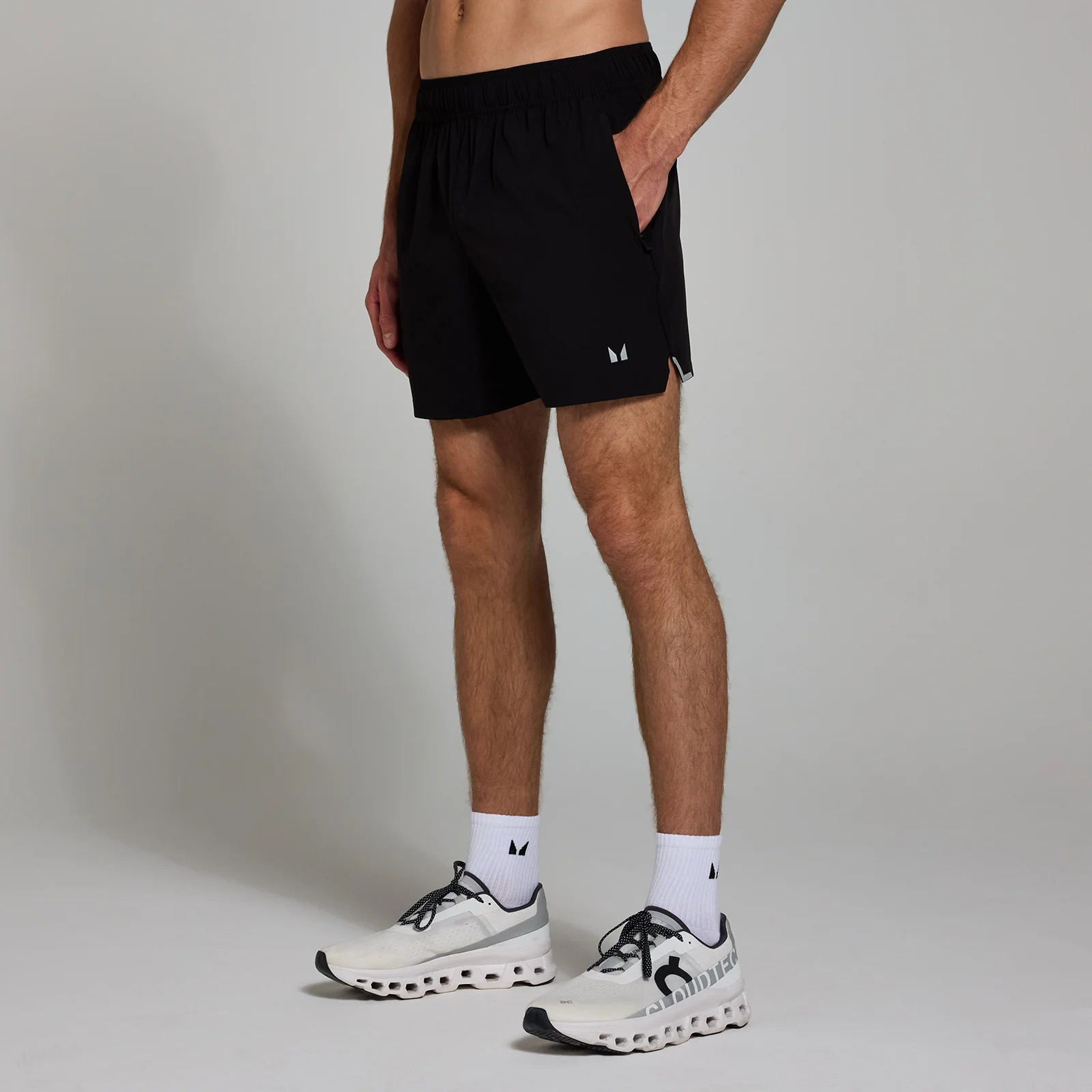 MP Férfi Active Woven 5" Rövidnadrág – Fekete - S kép 1