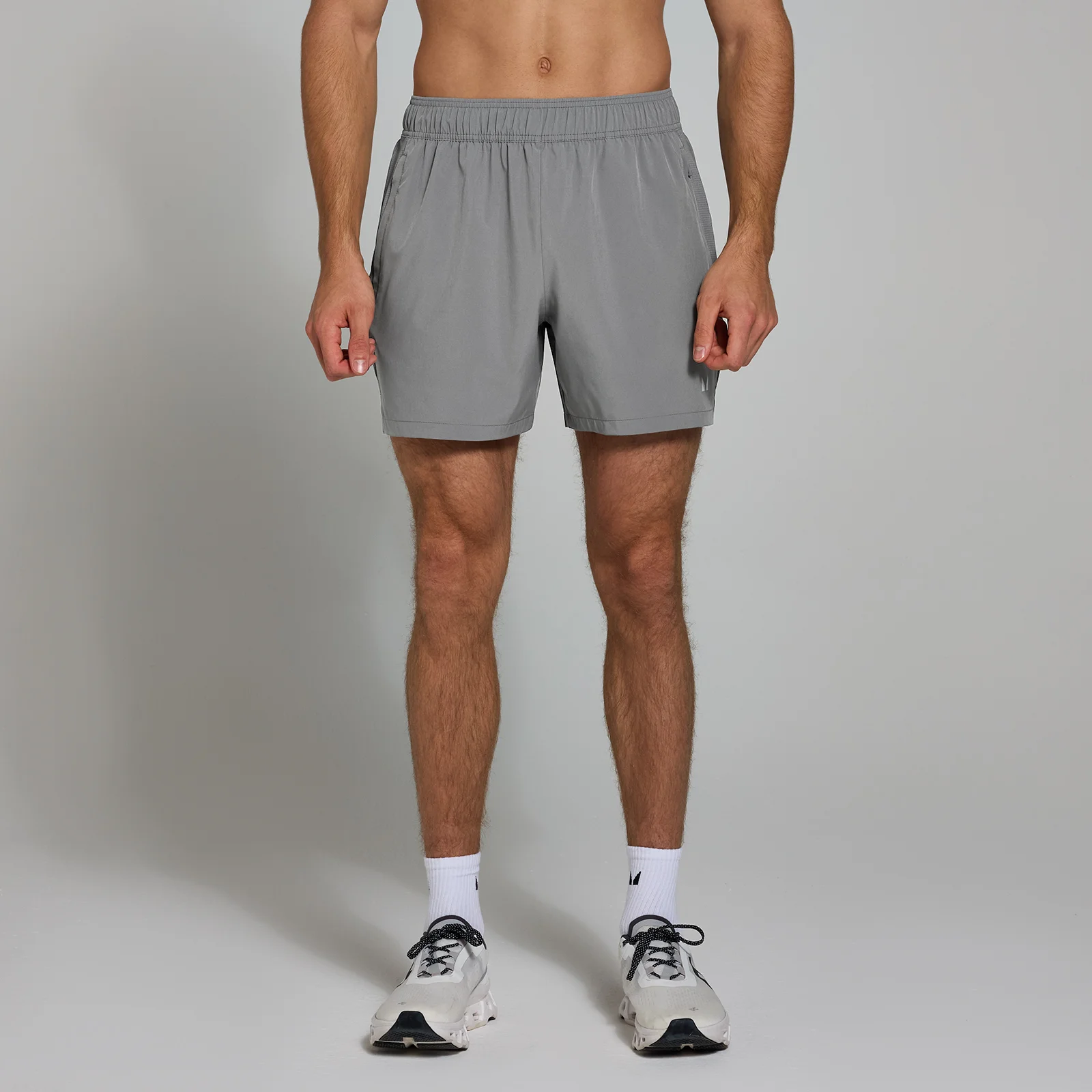 MP Férfi Active Woven 5" Rövidnadrág – Szürke - M kép 1