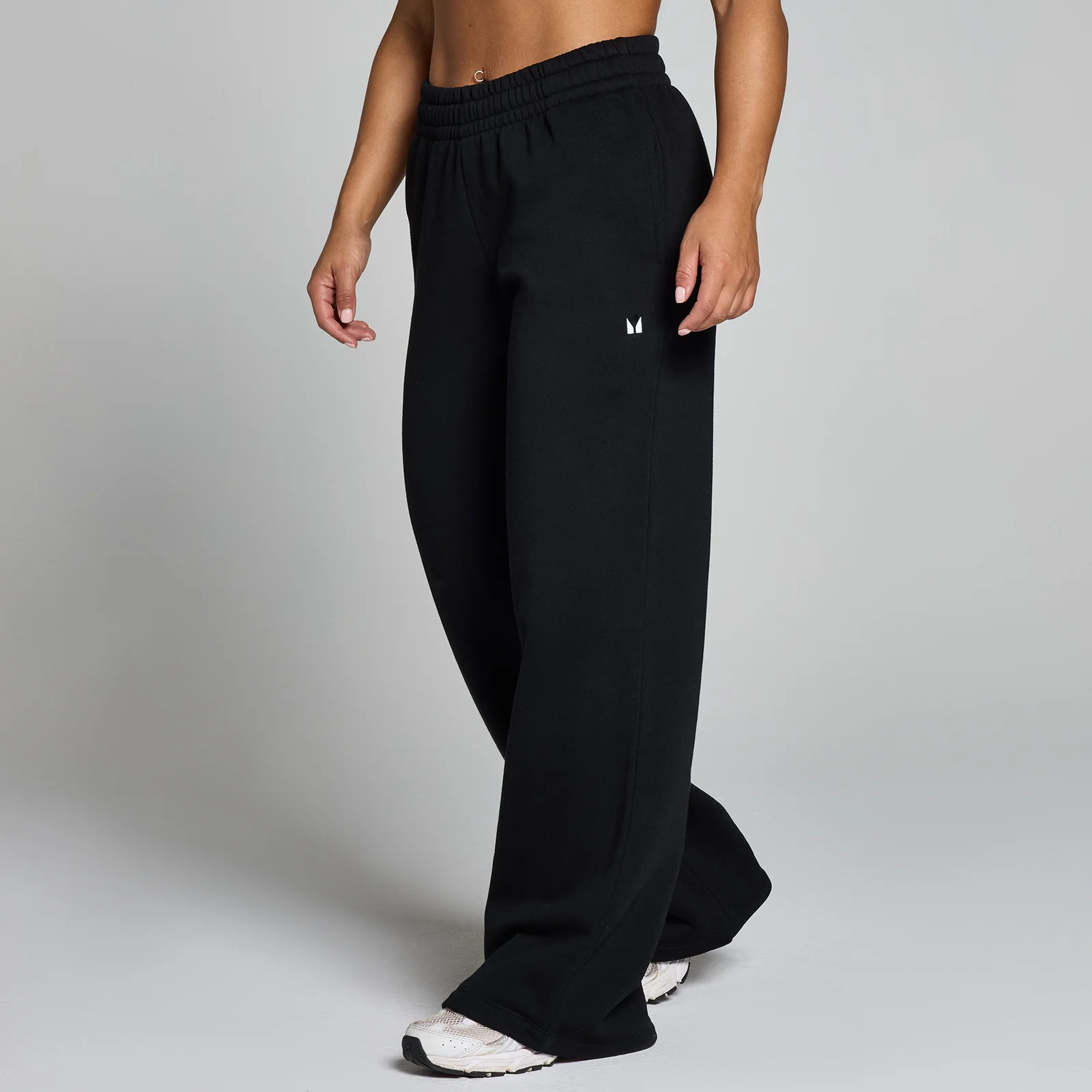 MP Női Basics Petite Straight Leg Melegítőnadrág – Fekete - XXL kép 1
