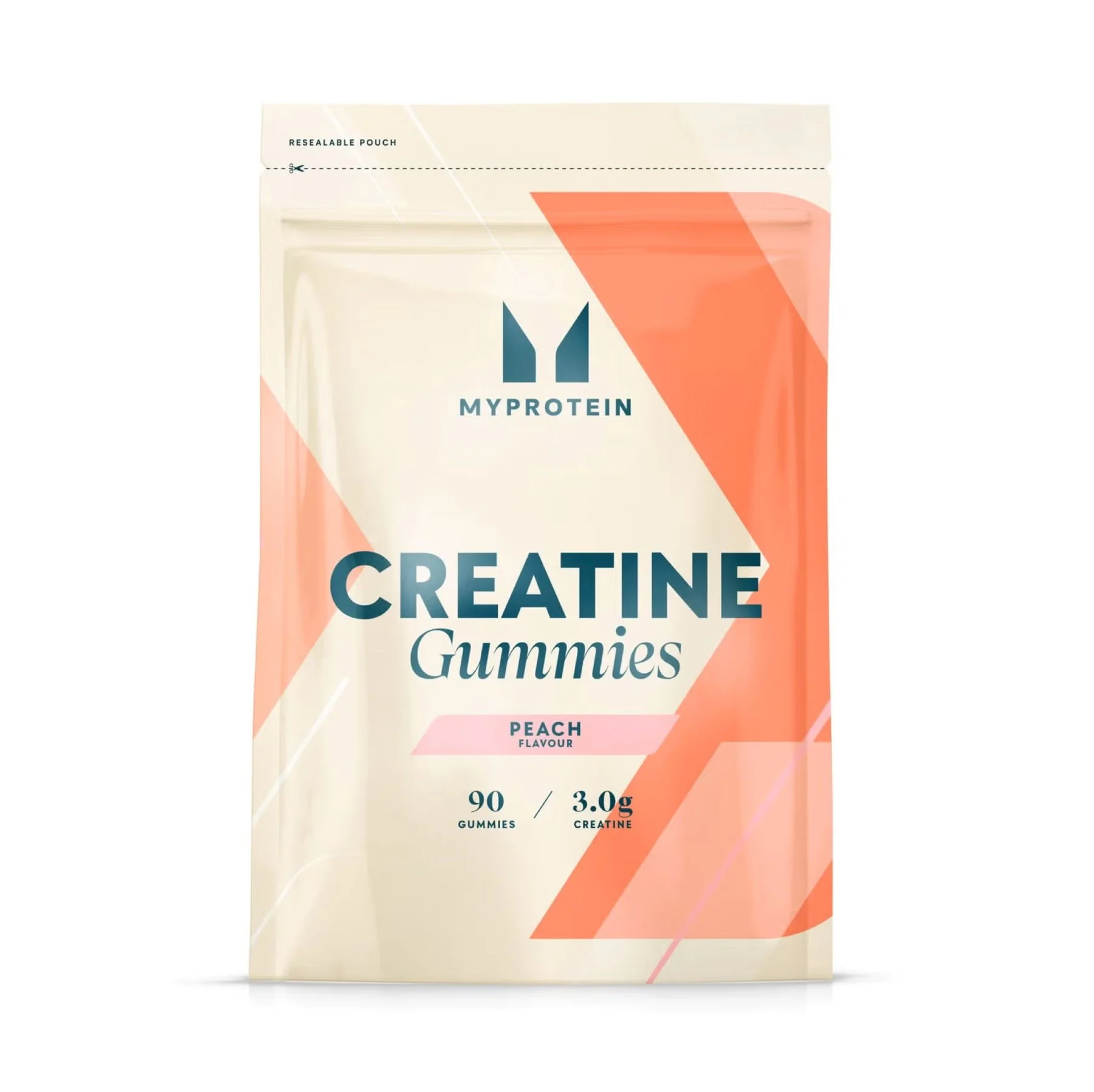 Kreatin Gumicukor - 90 GUMMIES - 30Adag - Peach kép 1