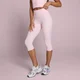 Női MP Tempo Capri Leggings - Blush Pink
