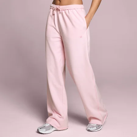 Női MP Lifestyle Egyenes Szárú Melegítőnadrág - Blush Pink