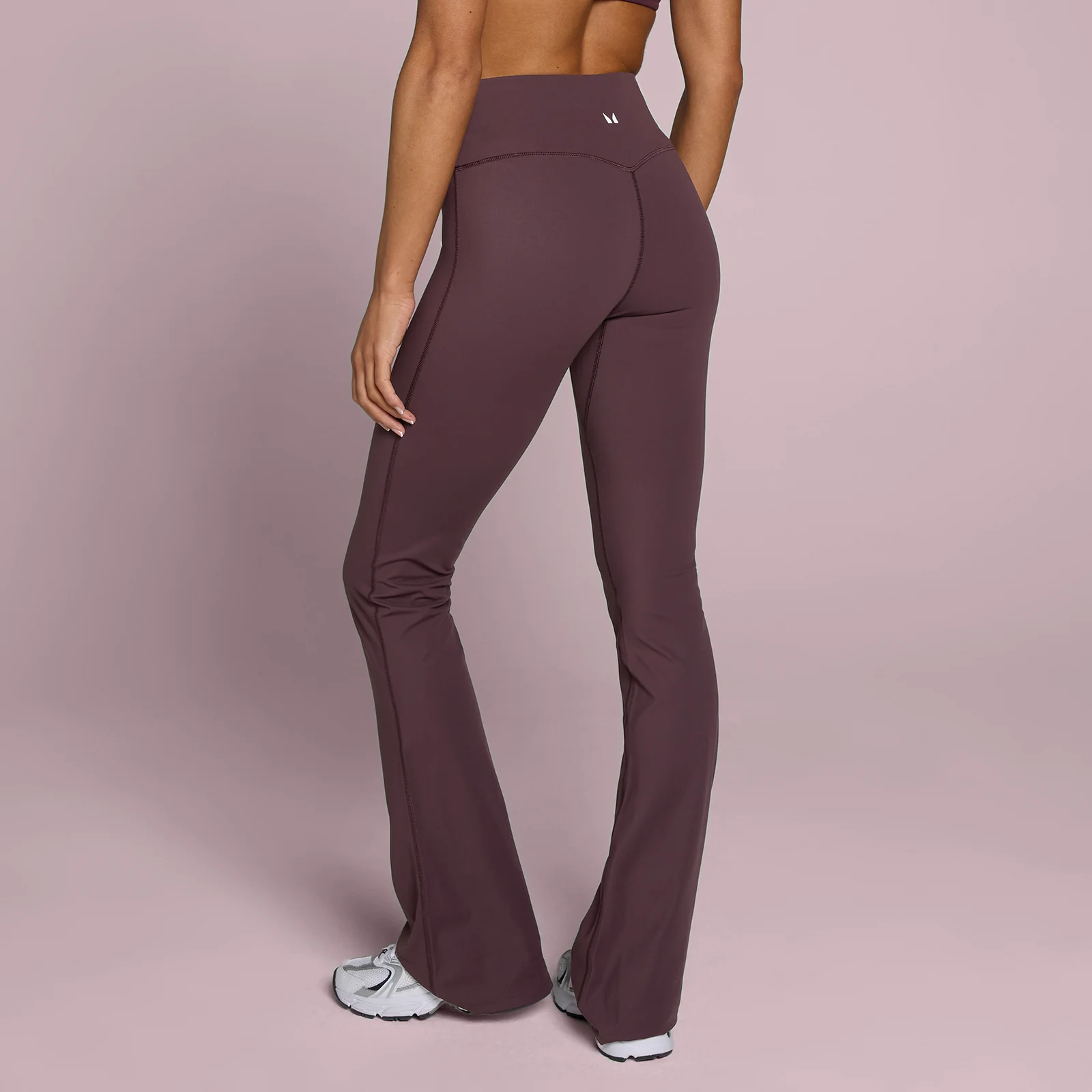 Női MP Tempo Petite Flared Trapéz Leggings - Fudge - L kép 1