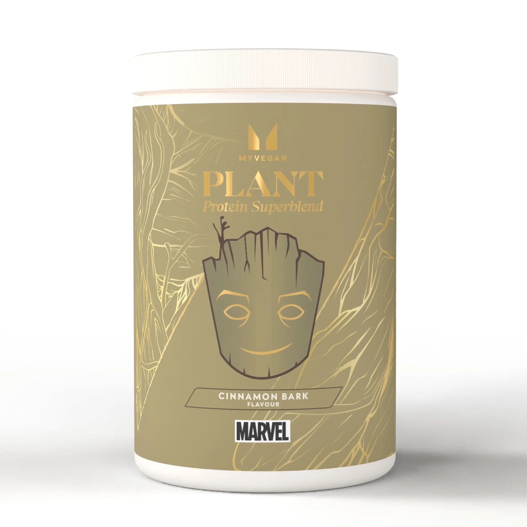 Plant Protein Superblend – MARVEL – Groot – Fahéj - 20servings - MARVEL - Cinnamon Bark kép 1