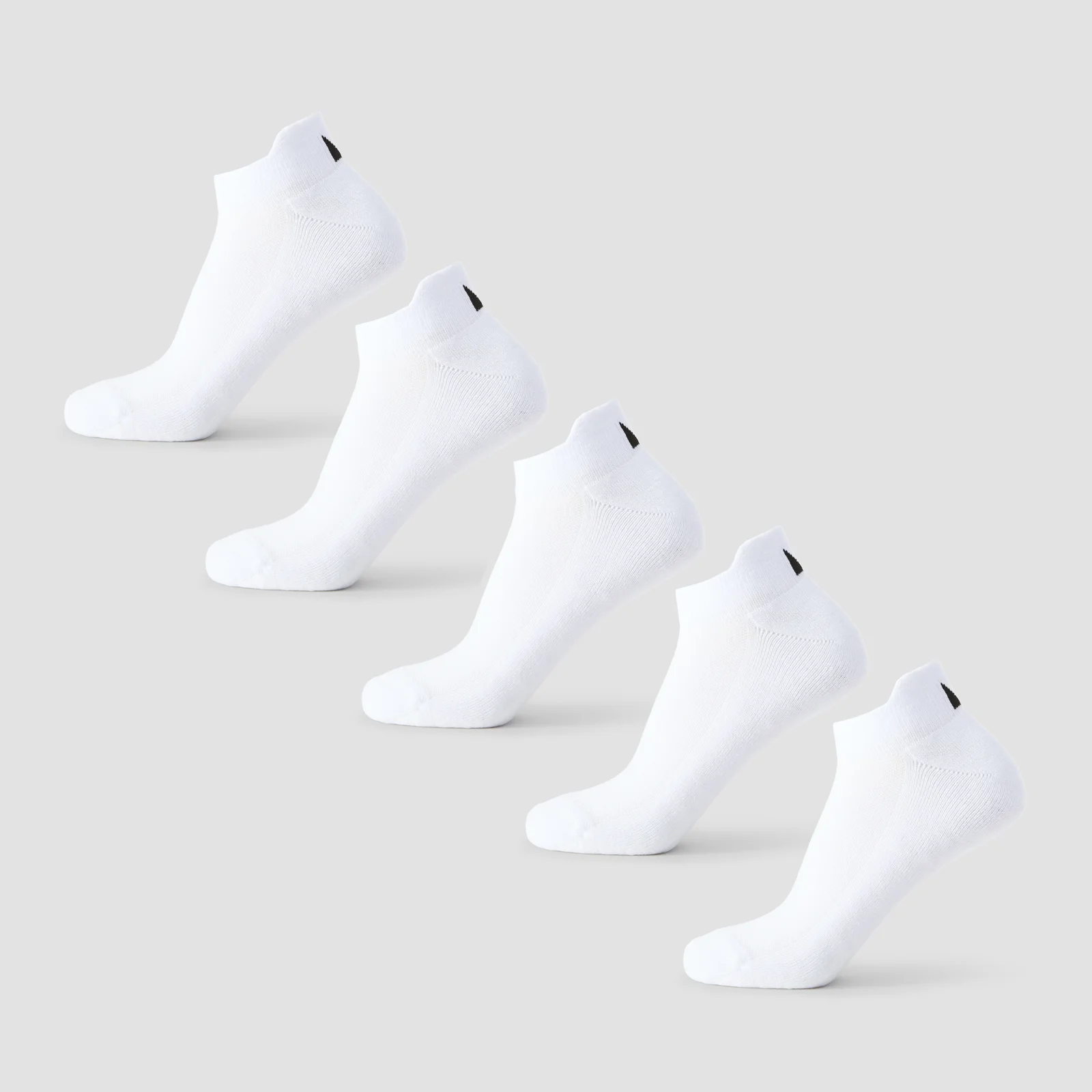 MP Unisex Sportszár Zokni (5 darabos csomag) - Fehér - UK 6-8 kép 1