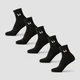 MP Unisex Boka Zokni (5 Darabos Csomag) - Fekete