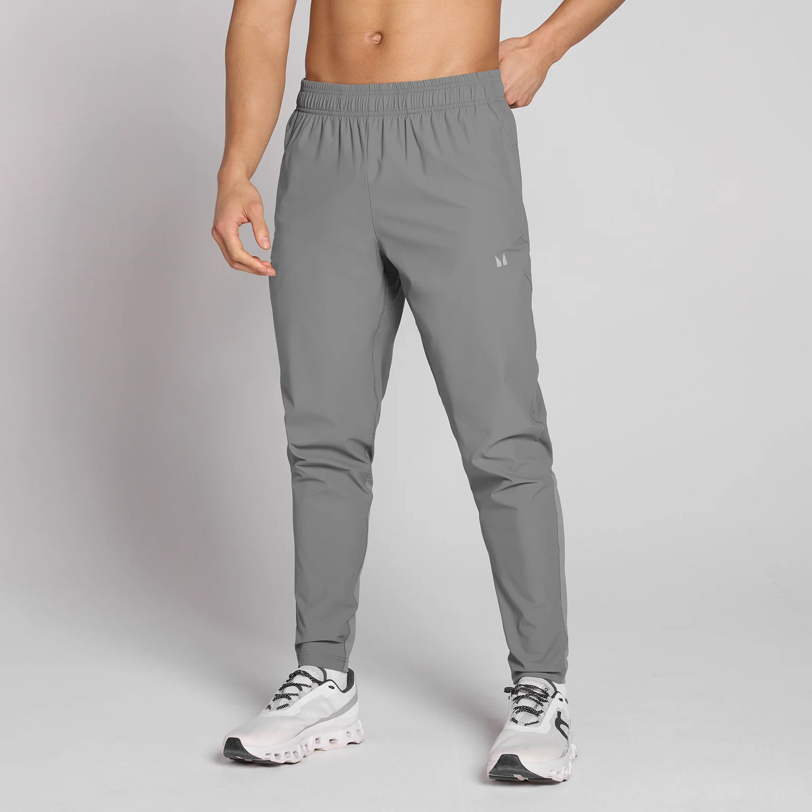 Férfi MP Tempo Szőtt Melegítőnadrág - Steel Grey - S kép 1