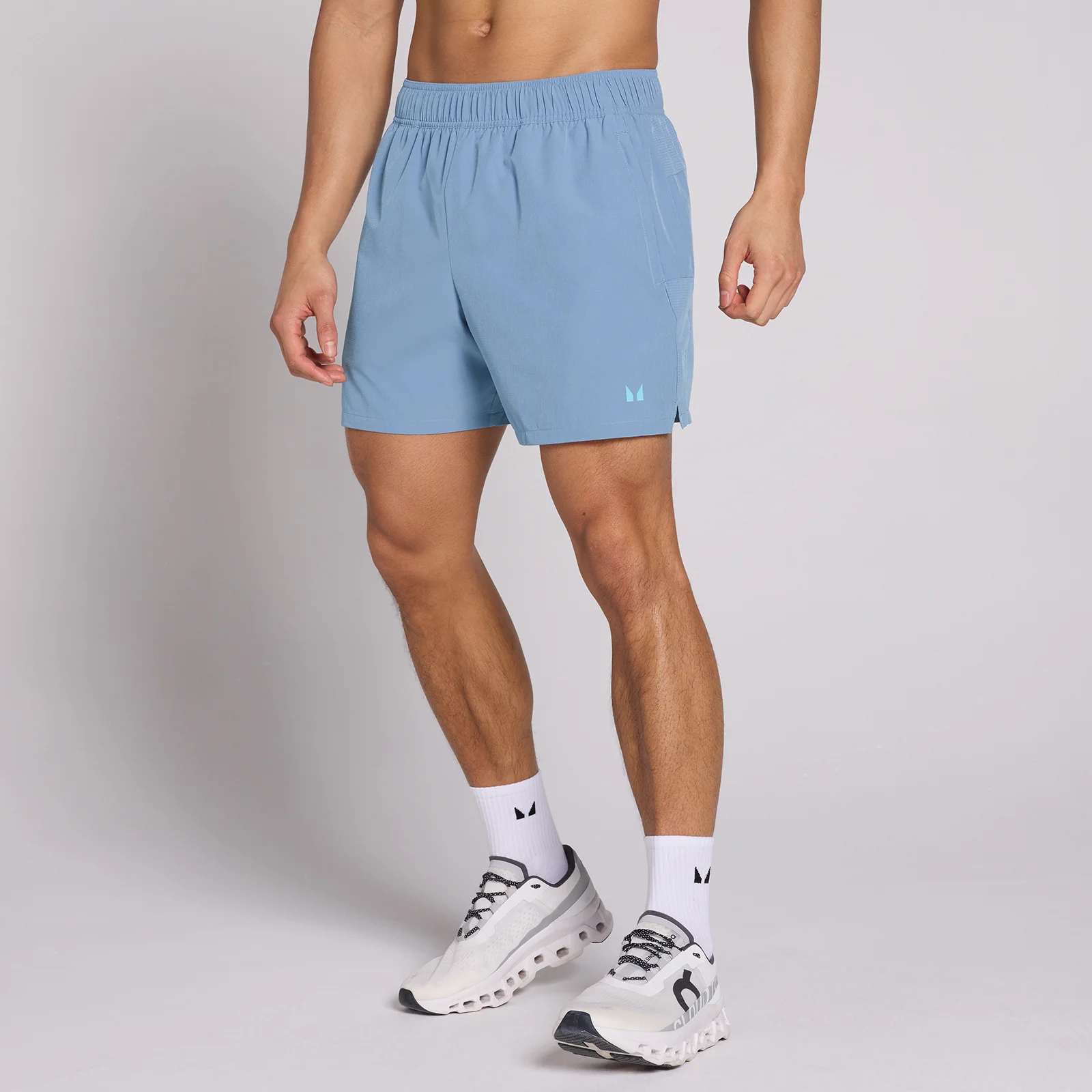 MP Men's Active Training 5" Pocket Short - Fog Blue - L kép 1