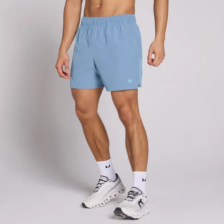 MP Men's Active Training 5" Pocket Short - Fog Blue