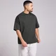 MP Férfi Oversized Pamut Póló - Matt Fekete