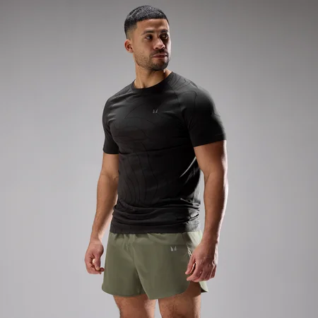 MP Férfi Velocity Ultra Seamless Póló - Matt Fekete