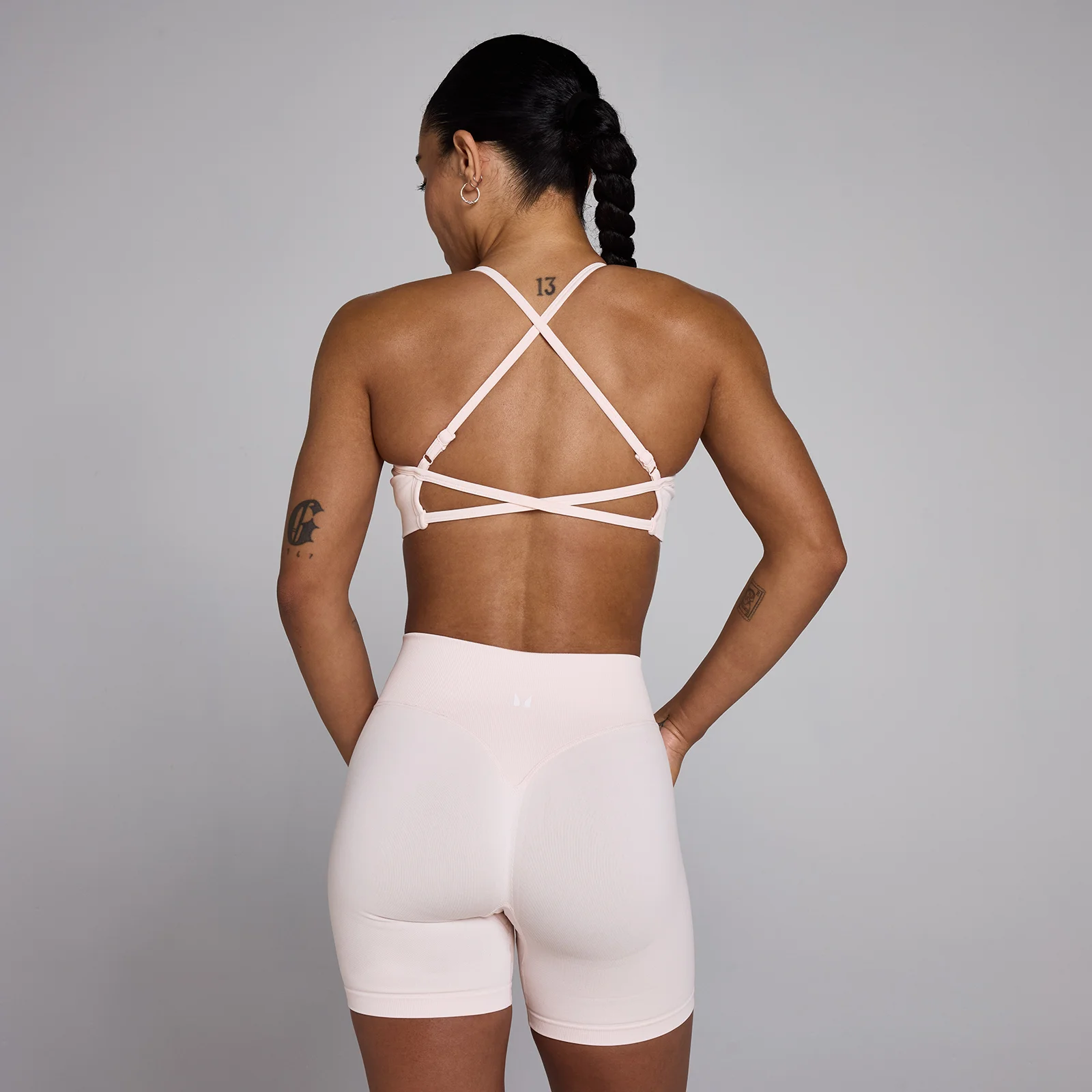 Női MP Lift Seamless Pántos Sportmelltartó - Babakék - XS kép 1