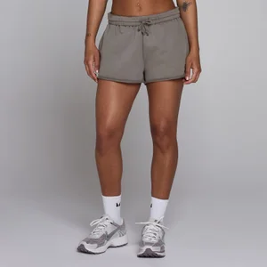 Női MP Lift Grafikus Lifestyle Rövidnadrág - Sötét Trüffel - Size XS