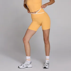 Női MP Tempo Kontrasztos Rövidnadrág - Barack - Size XS