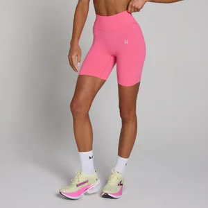 Női MP Tempo Hybrid Seamless Rövidnadrág - Élénk Rózsaszín - Size XXL
