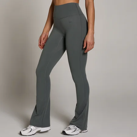 MP Női Tempo Flared Trapéz Leggings - Sötétszürke