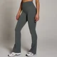MP Női Tempo Flared Trapéz Leggings - Sötétszürke