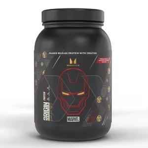 Origin Protein – Vasember – Vörösbársony-torta | MARVEL - Flavour MARVEL Iron Man - Red Velvet Cake