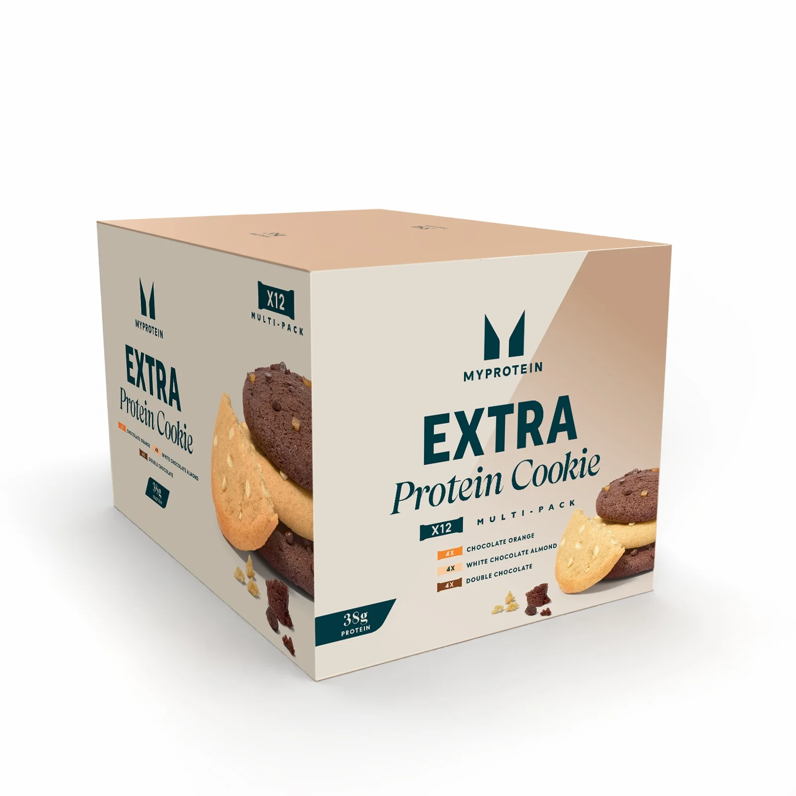 Extra Protein Cookie Variety Box | 12 süti - 12cookies - Chocolate, Variety kép 1