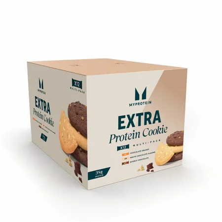 Extra Protein Cookie Variety Box | 12 süti